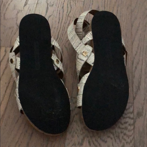 🆕 gladiator Rebecca Minkoff Tristen snakeskin gladiator Sandal - Picture 6 of 8